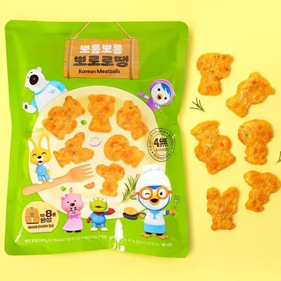 뽀로로 동그랑땡 500g 2봉 밥반찬 모음
