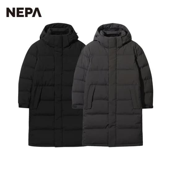 네파 공용 시그니처 롱 구스다운