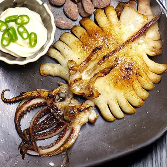 구룡포 반건조 오징어 10마리 500g