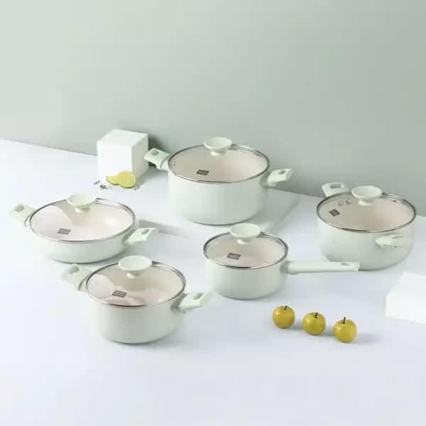 키친플라워 인덕션 냄비 1+1