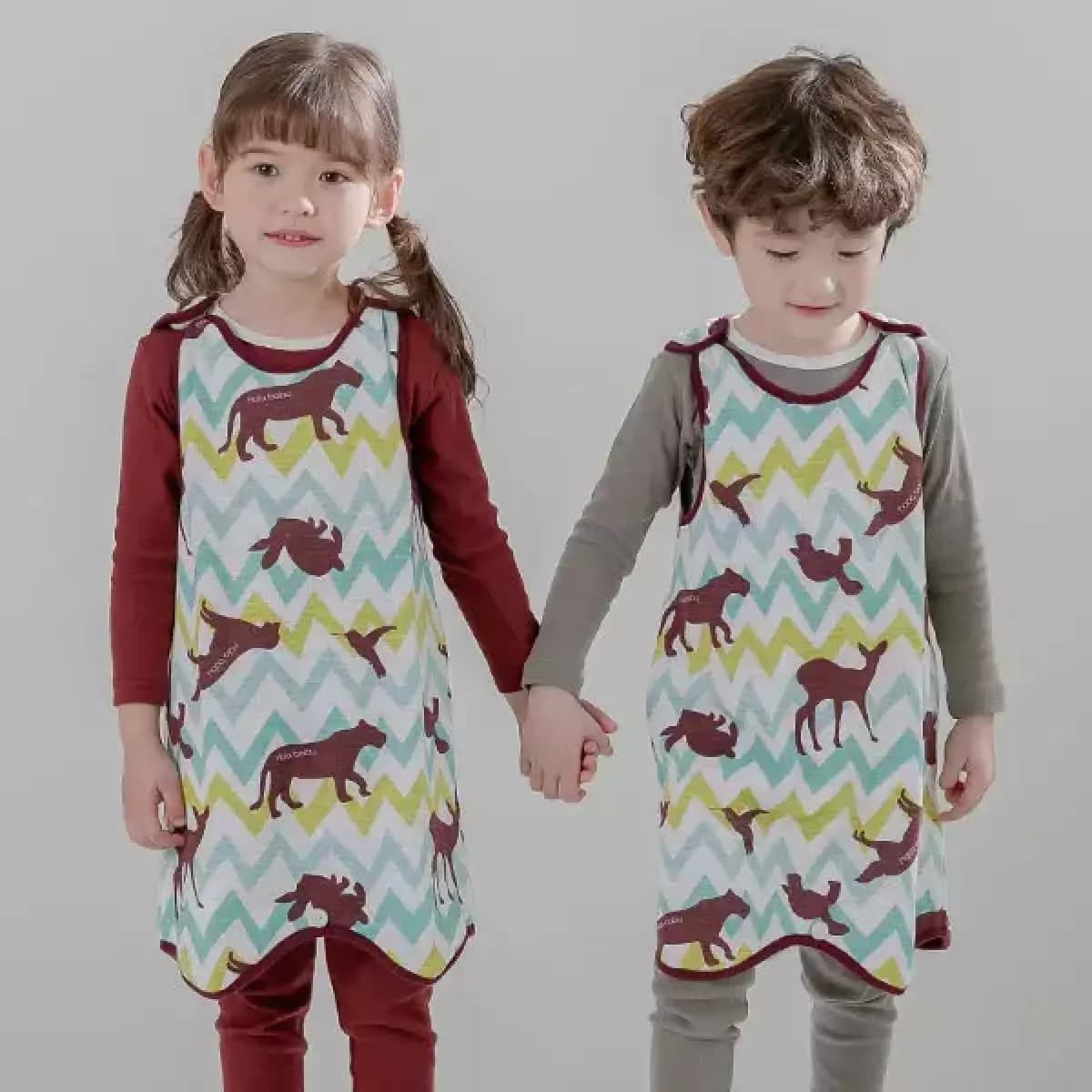 아동 내복 수면조끼