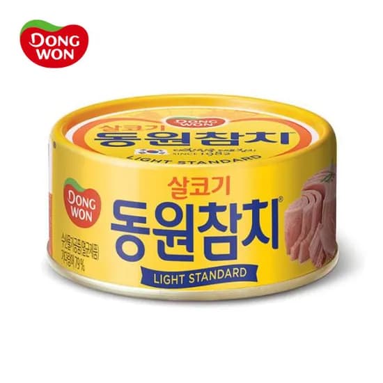 동원 라이트 스탠다드 참치 85g×20캔 19,950원