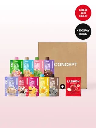 랩노쉬 슬림쉐이크 14개+애사비 구미 체감가 19,061원