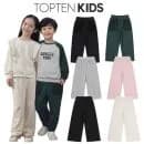 탑텐키즈 얇은기모 와이드 팬츠