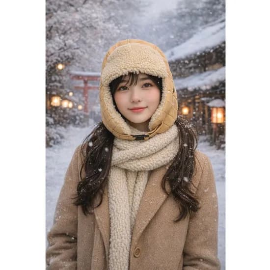 귀달이 양털 모자