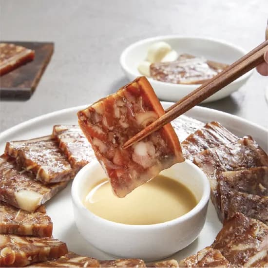 두레식품 맛나편육 300g 3팩 새우젓 궁채피클