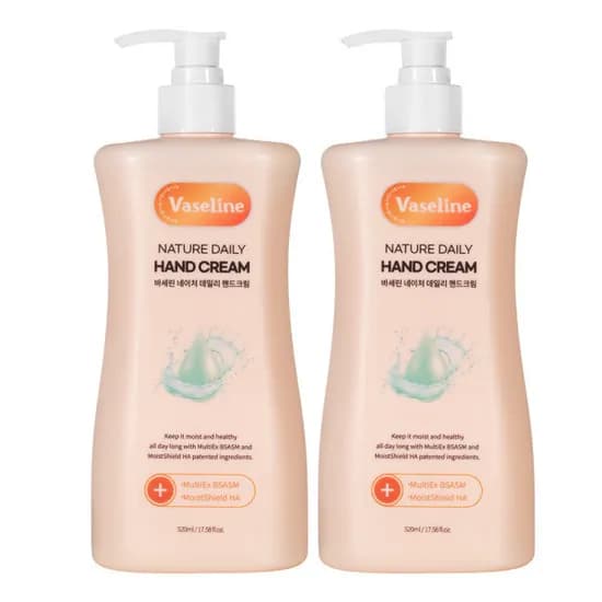 바세린 모이스처 핸드크림 520ml 2개