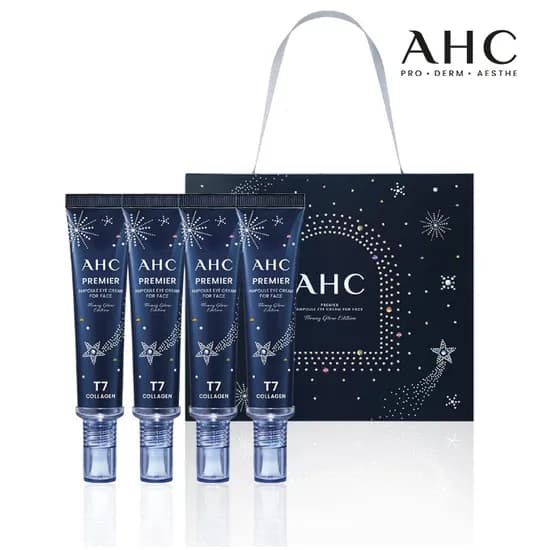 AHC 앰플 아이크림 포페이스 허니글로우에디션 40ml 4개
