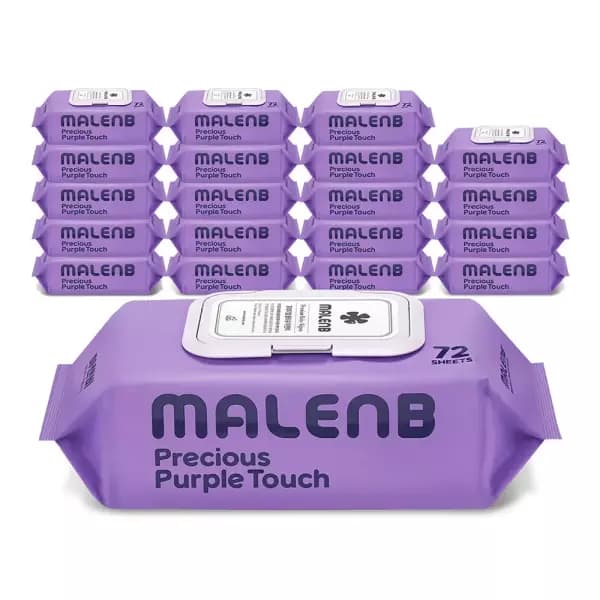 마렌비 퍼플터치 물티슈 캡형 72매 20팩