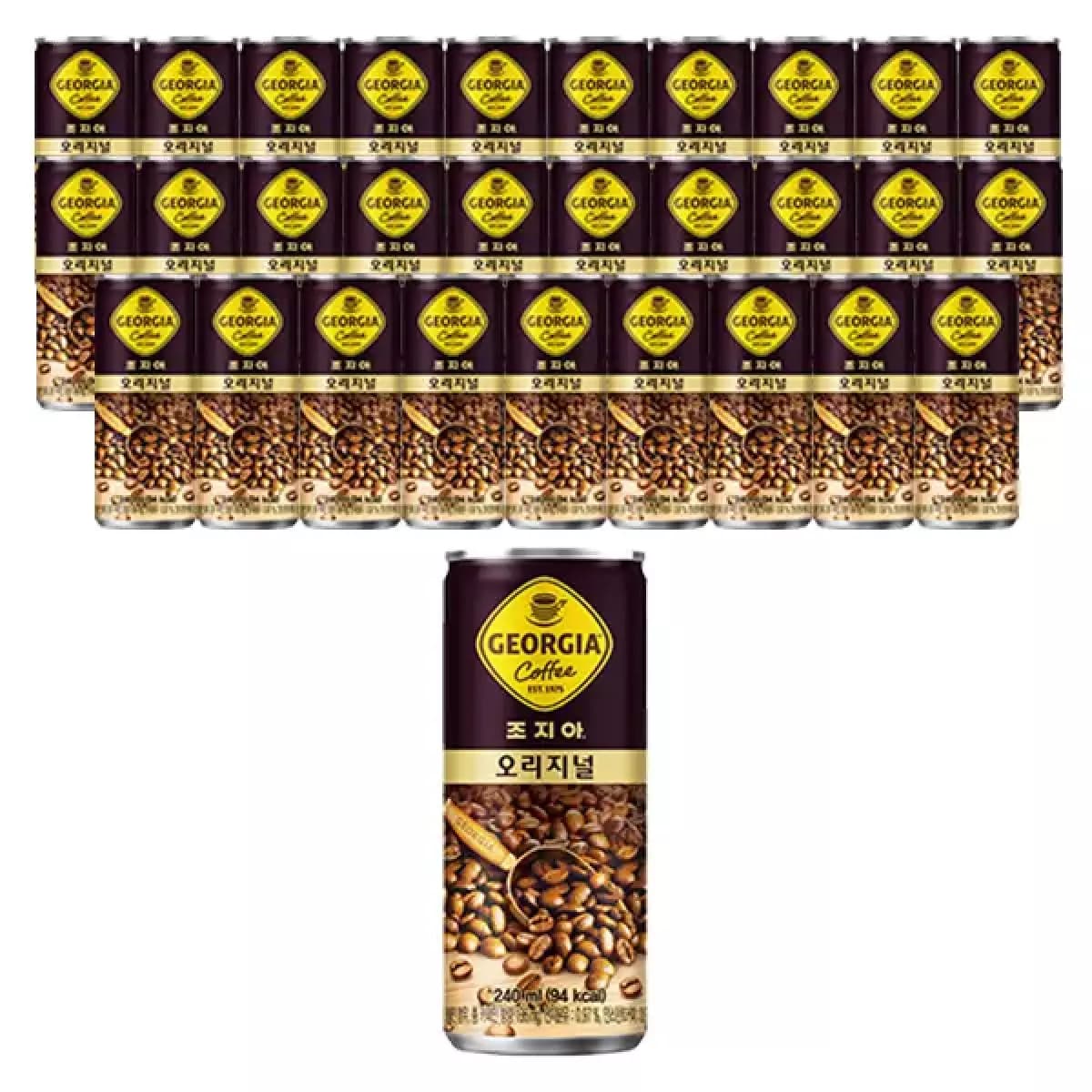 조지아 오리지널 240ml 30캔
