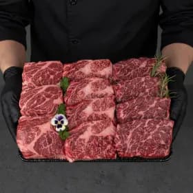 1++ 한우 선물세트 등심 500g 채끝안살 500g 총 1kg