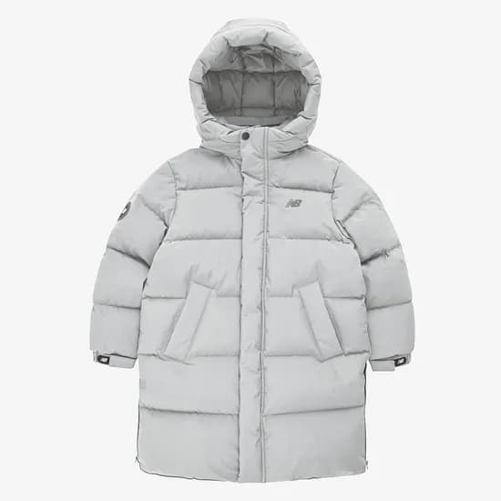 뉴발란스키즈 벌키 덕다운 롱패딩