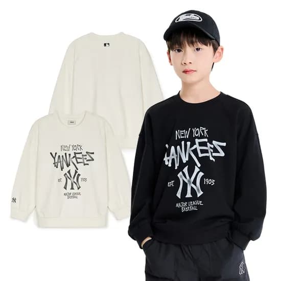 mlb키즈 스트릿 아트웍 맨투맨