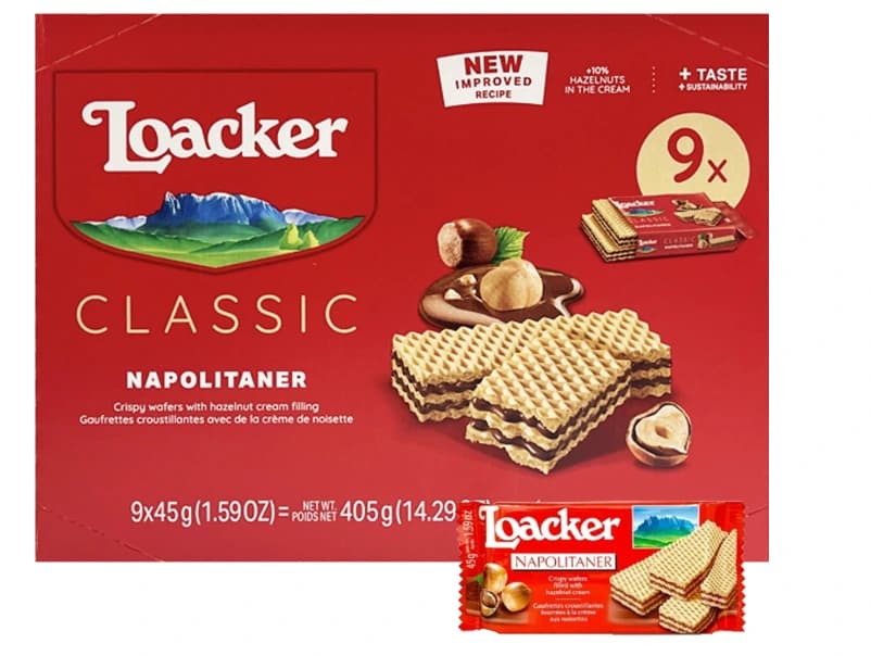 로아커 웨하스 나폴리타너 45g 9개 1박스 26.02.01.