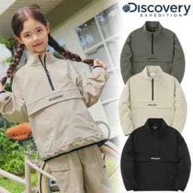 지마켓/ 디스커버리키즈 우븐 트레이닝 하이넥 아노락 ₩29,010 무배