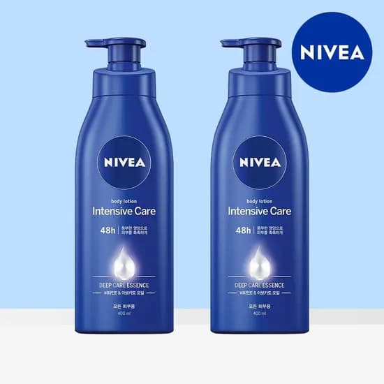 니베아 인텐시브 바디로션 400ml 2개 (정상가: 20,500원)