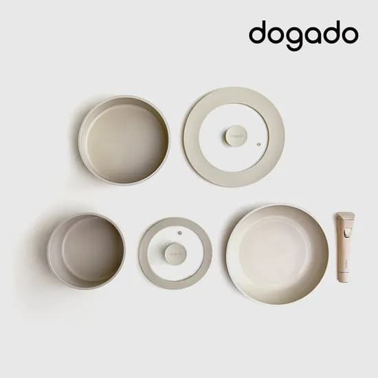 도가도 오가닉 쿡웨어 6p 세트+(냄비받침 2p) 105,000원