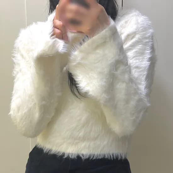 헤어리 니트 32,150원 무배 착샷