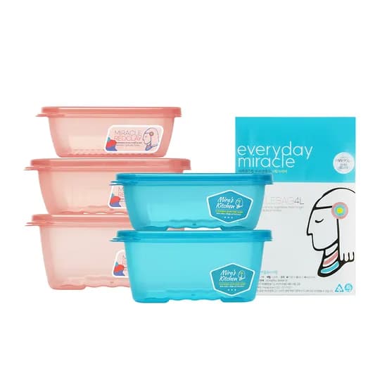 미라네주방 밀폐용기 미라미라클 6호세트 17,900원