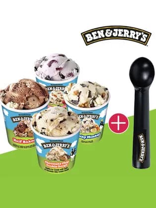 벤앤제리스 아이스크림 파인트 4개+스쿱증정 36,900원