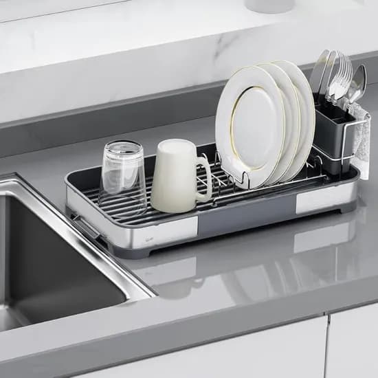 Glad 스테인리스 스틸 접시 건조대 40,910원