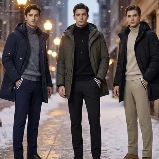 겨울 남성 허리밴드 패딩+기모바지 3종 1세트 15,210원