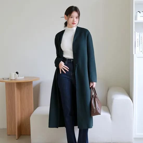 메리노울100% 헤리티지 카라 니트 베스트 15,960원 무배