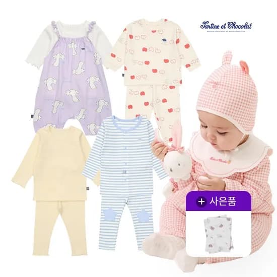 타티네쇼콜라 피치 팬터슬림상하 4중 1택 14,160원