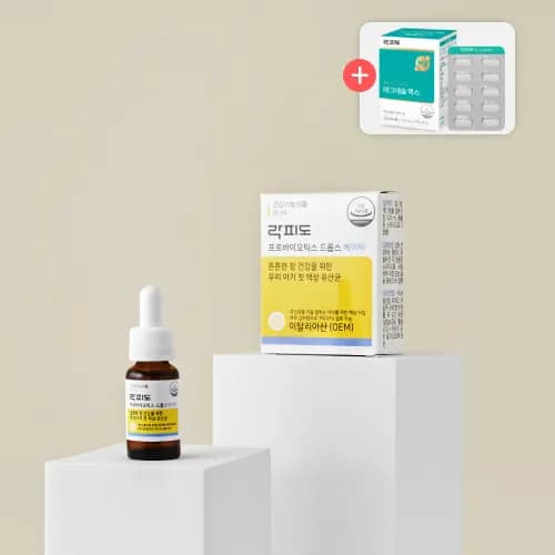 락피도 프로바이오틱스 드롭스 베이비 10ml 3박스 43,900원