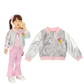 프랜치캣 U실버 스팽글 점퍼 66,930원