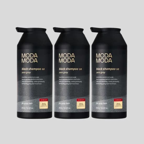 모다모다 제로그레이 블랙 10 새치샴푸 2통 / 39,500원
