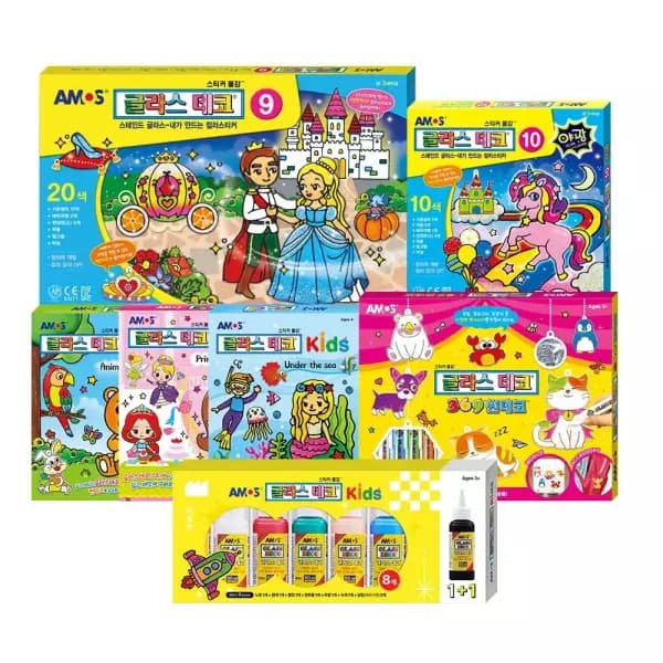 아모스 글라스데코 모음전 6500원무배