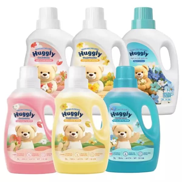 허글리 초고농축 세제·섬유유연제 3Lx2개 10,800원 무배
