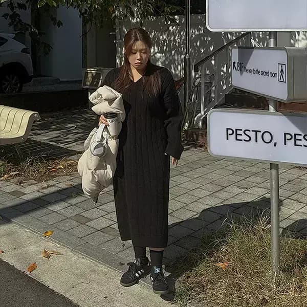 이블렛 메르시 V넥 니트 원피스 등 8,910원~