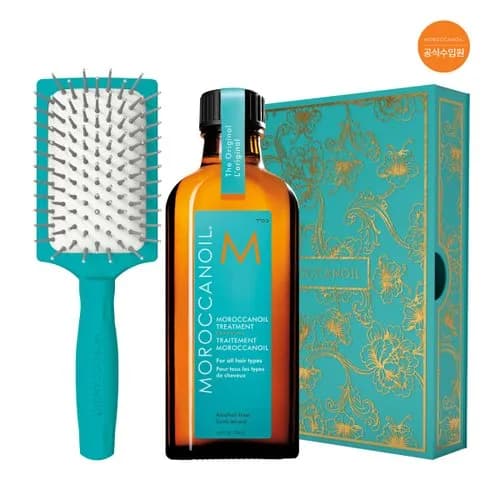 모로칸오일 트리트먼트100ML(펌핑기) + 미니패들브러시 46,130원 무배