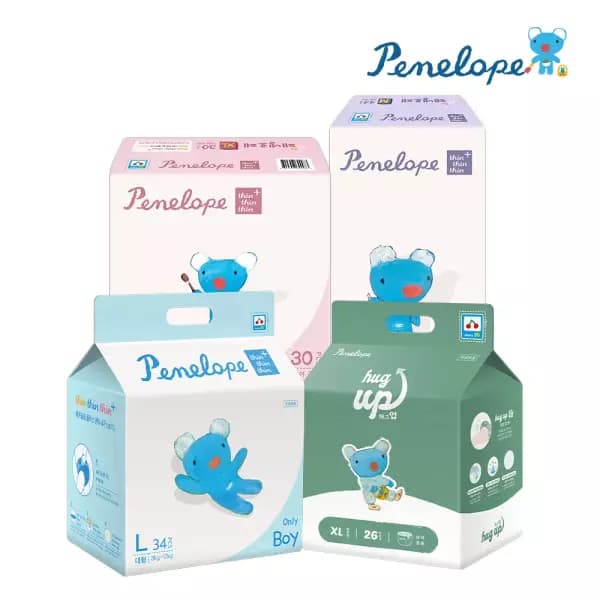 페넬로페 씬씬씬 플러스 팬티 기저귀 2박스 75,980원