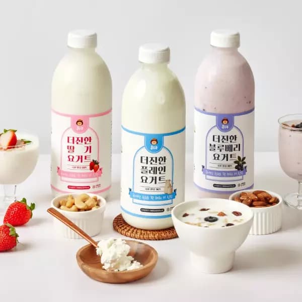 국내산 원유 플레인 요거트 1L+1L13,680원(무배)