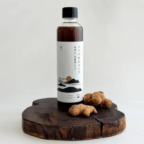 지리산 생강청 500+500미리 12900원 무배