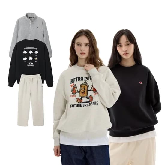 언리미트 신상맨투맨 1+1 19,380원 무배