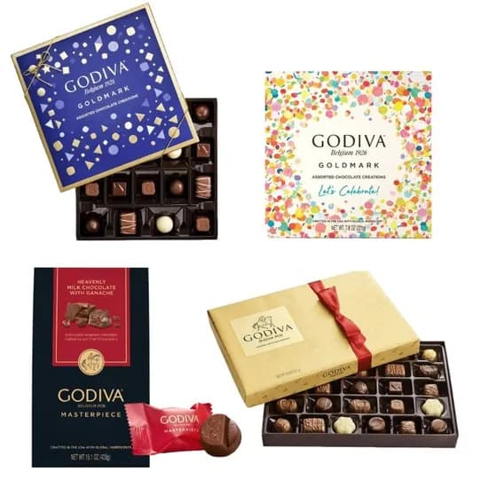 고디바 초콜릿 기프트박스 선물세트 4종 33,900원