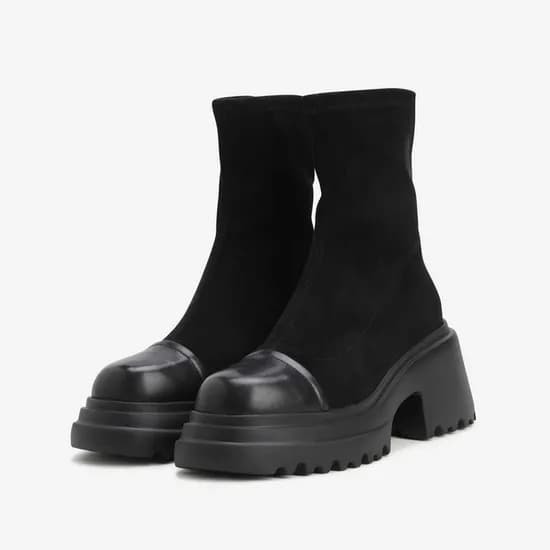 소다 천연가죽 슬림핏 여성 부츠 72,610원