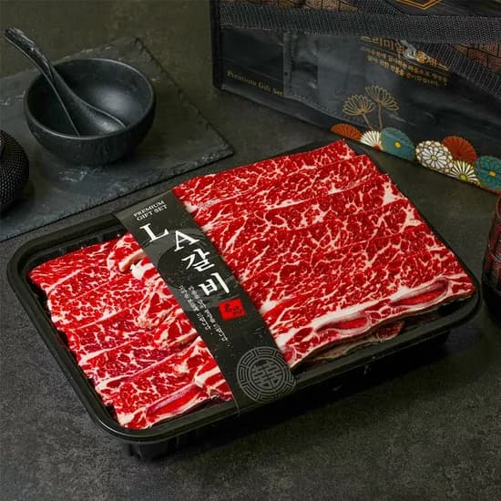 설렘한입 미국산 초이스등급 6,7,8번 꽃갈비 LA갈비 2KG 82,030원