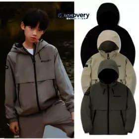 디스커버리키즈 우븐 트레이닝 후드 자켓 48,960원