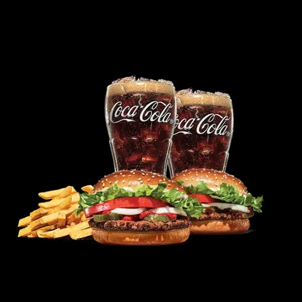 버거킹 와퍼주니어+불고기와퍼주니어+콜라R2+프렌치프라이L 7,890원(카페머니)