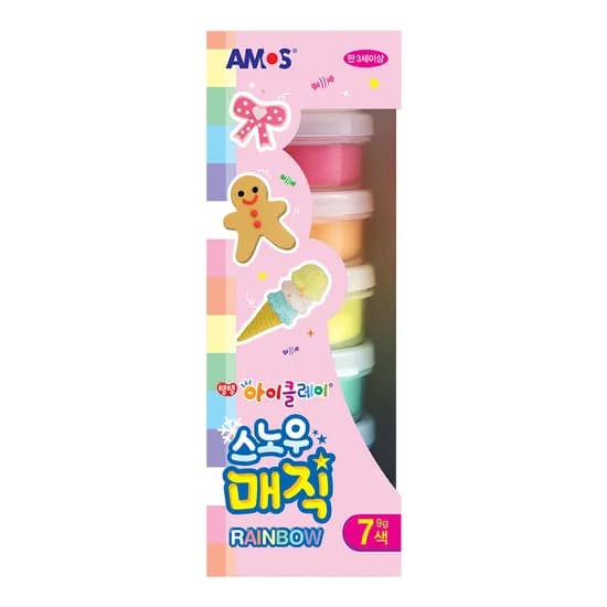 아모스 세일 페스타 스노우매직 레인보우 7색세트 3900원 타임딜