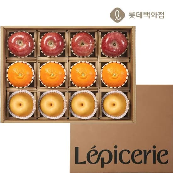 일품채 레피세리 사과 배 레드향 세트 (4.7kg 내외) 129,960원