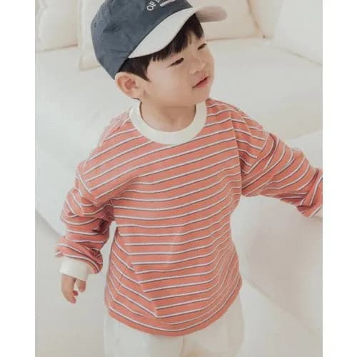 무무즈에션셀 코튼스판 스트라이프 티셔츠 18610원