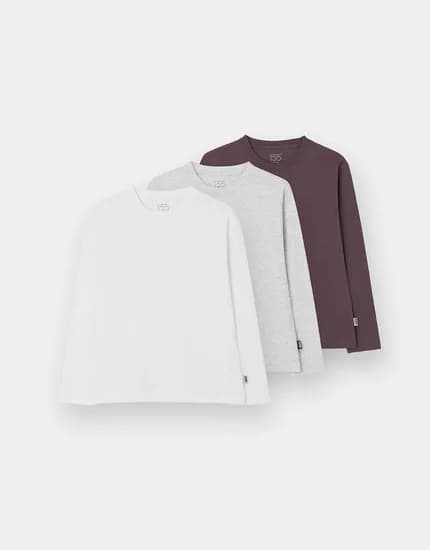 베이직 긴팔티 3장 15,110원 무배