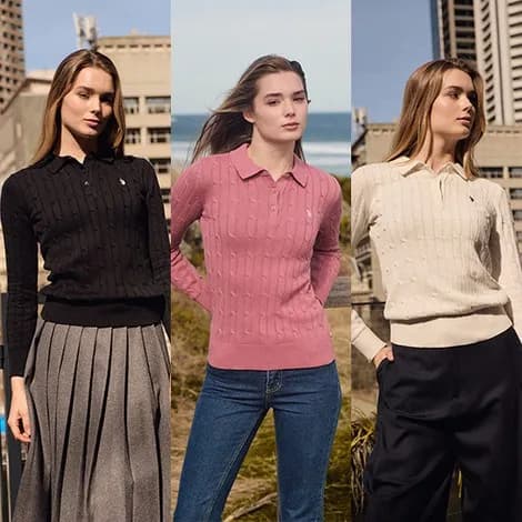 코튼 폴로 니트 여성 19,000원