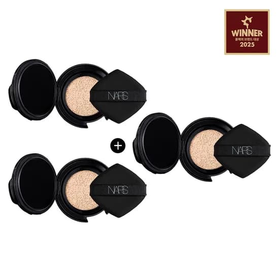 나스 아쿠아글로우 쿠션 리필2+1 53,550원 초핫딜(토스만원할인,L포인트행사 포함)